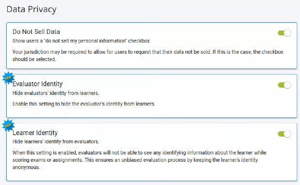 Account Anonymization for Marking
